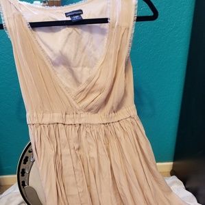Cream swing dress